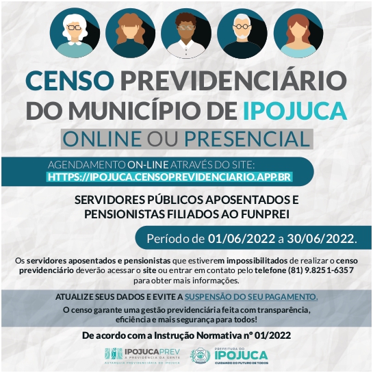 Censo Previdenciário: Servidores Públicos Municipais ativos devem atualizar  seus dados cadastrais - Prefeitura Municipal de Farroupilha