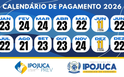 Calendário de Pagamento 2026